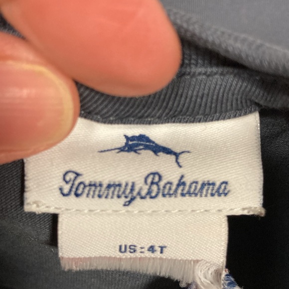 5/$20 Tommy Bahama dinosaur crane construction truck flap long sleeve 4t - Picture 7 of 9
